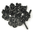 200PCS Clips Plastic Push Type Rivet Retainer Fastener Bumper Pin Durab RUI