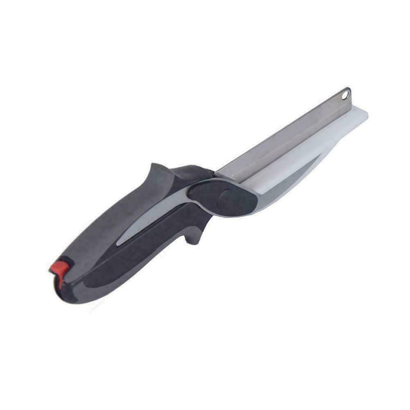 2 in 1 Kitchen Smart Scissors with Cutting Board AU W8R9