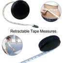 Small black tape 1.5 meters 60 inches automatic extension rule supply J7W0