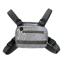 Oxford Sports Molle Chest Bag Pens Utility Pouch Adjustable Gym Camping Backpack