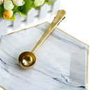Coffee Scoop Sealed Clips Stainless Coffee Tea Milk PowdTH Measuring Spoons ^~3C