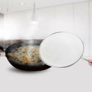 Stainless Steel Splatter Screen Handle Anti Grease Splash Scald Proof Fryin