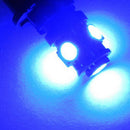 10 Pcs T10 Blue 5050 5SMD LED Wedge Car Light Bulb 194 168 W5W 12V FT