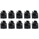 10x T5 Dashboard Instrument Light Twist Lock Socket Wedge Base 3/8" Sockets