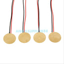 12x 27mm Piezo Discs with Leads Drum Trigger Acoustic Pickup Cigar Box Guitar