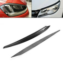 Carbon Fiber Headlight Eyebrow Eyelid Cover For VW Golf 7 GTI GTD R MK7 13-2017