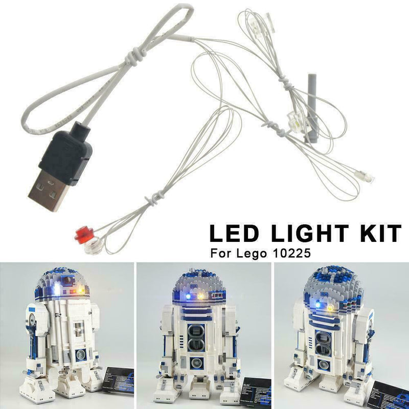 LED Light For Lego 10225 R2-D2 Lighting Kit H8T3