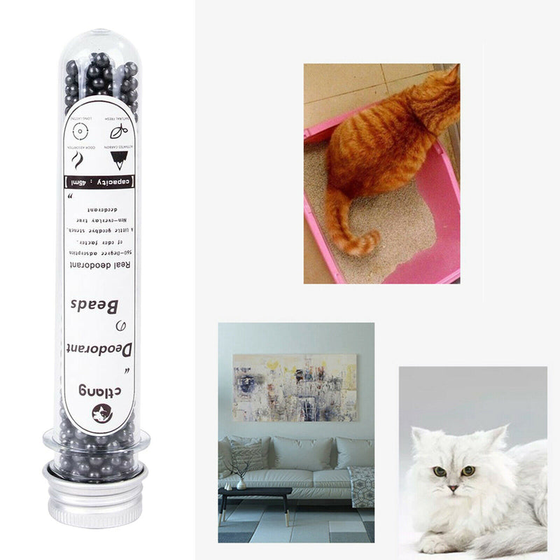 45ML Cats Litter Deodorizing Beads Fragrant Deodorant Freshing Cat Litter