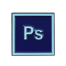 Creative Photoshop Design Lapel Pins Women Men Jacket Brooches (Style 6) A
