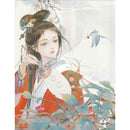 5D DIY Full Drill Diamond Painting Geisha Cross Stitch Mosaic Craft Kits