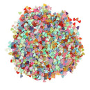 Colorful Heart Shape Table Sprinkles Wedding Throwing Confetti Party Decor