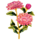 Cute Daisy Flower Brooch Brooch Enamel Pins For Women Men Clothes Corsage W