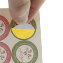 80pcs(10sheet) flowers for you hand made Sealing Stickers Gift Box Labels JR