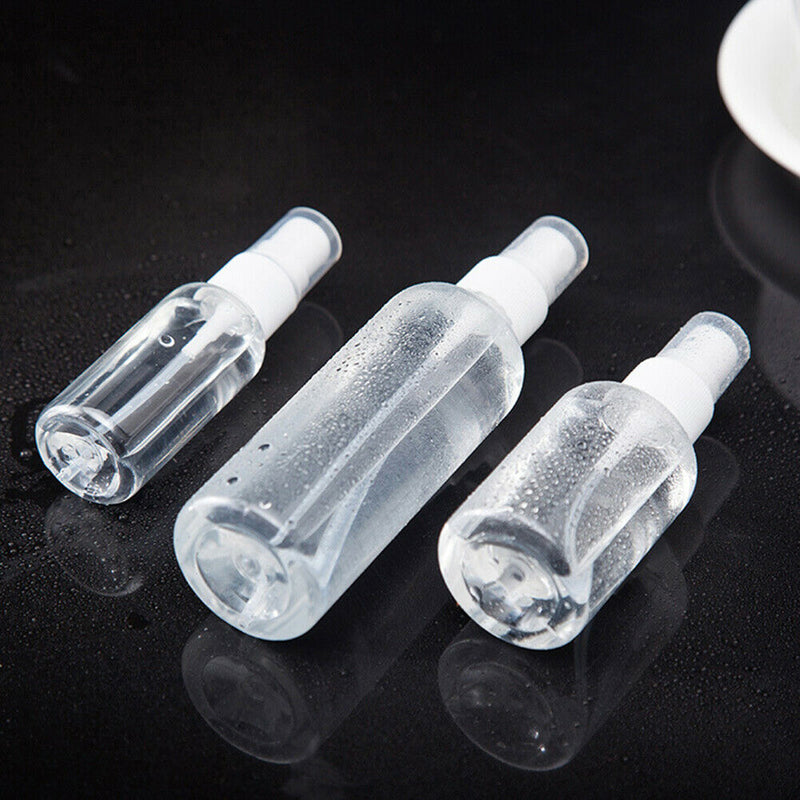 6pcs Transparent Plastic Empty Cosmetic Bottle Refillable Container (30ml) A