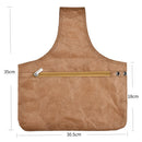 Travel Knitting Yarn Storage Bag Organizer for Crochet Needles Wool Brown