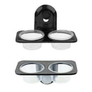 2 Pcs Automatic Plastic Reptile Feeders Water Bottle with Suction Cup Basin -