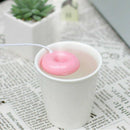 Pink donut humidifier usb office desktop mini humidifier portable creative