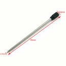10pcs/set 70mm Black Metal Element Crystal Ink Ballpoint Pen Replace Refill Pens