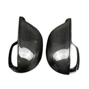 2Pcs Carbon Fiber Rearview Mirror Cover Replacement for Golf 5 MK5 2003-200