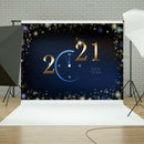 New Year Fireworks Background Cloth Studio Wall Photography Props Backdrop
