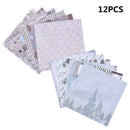 12* Snow Paper Pad Scrapbooking Happy Planner Card Making Journal Album DIY