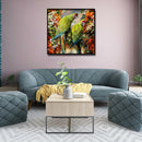 30x30cm Diamond Painting Looking Back Parrots Full Round Drill Cross Stitch
