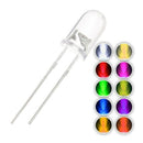 100 pcs 5mm 10 color LED Diode Lights Bulb Lamps Electronics Components Lig