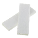 2 Pieces Dyeing Strips - Leather Edge Stained Fiber Strips Paint Roller Tool
