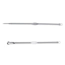 Stainless Steel Blackhead Acne Blemish Pimple Extractor Remover Needle + Cl