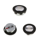3x DIY 28mm Stereo Audio Speaker Full-range DIY Loudspeaker Accs Black