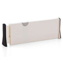 Drawer Dividers White Spring Loaded Expandable Kitchen Bedroom Organizer