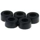 5 Pack 38x19mm Round Rubber Bumpers Black Feet Spacers for Electronics, Computer