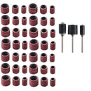 1X(Sanding Drum Kit,192 Pcs Drum Sander Set With Shank Including 180 Pcs Na