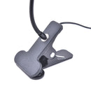 Flexible USB Rechargeable LED Light Clip-on Bed Table Desk Study Reading Lamp LJ