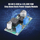 LM2596HV DC-DC 5-55V to 1.25-30V 15W Step Down Buck Power Supply Module Board