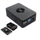 Acrylic Case Shell Enclosure Box with Cooling Fan Replacement For Raspberry Pi 4