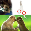 Stainless Steel Pet Nail Toe Scissors Dog Cat Claw Grooming Clipper (White)