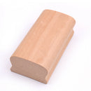 Wooden Radius Sanding Block w/ Black Guitar Abrasive Paper Luthier Tool 9.5