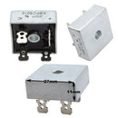 New 1000V 50A Squared Metal Case 4Pins KBPC5010 Bridge Rectifier Diode Bridge