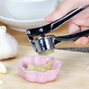 Garlic Press Stainless Steel Ginger Garlic Mincer Chopper Kitchen Utensil