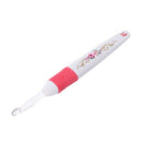 9 Sizes/Set LED Crochet Hooks Set Light Up Knitting Needles Weave Sewing To M4L4