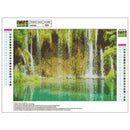 5D DIY Full Drill Diamond Painting Green Waterfall Cross Stitch Embroidery