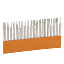 20pcs Diamond Burr Engraving Rotary Metal DIY Grinding Tool Drill Bit Set