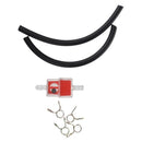 Motorcycle Scooter 6mm Gas Inline Fuel Filter W/Petrol Pipe Hose Line Pipe Cl Z8