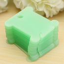 100pcs Plastic Embroidery Floss&Craft Thread Bobbins for Storage Holder
