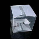 50Pcs 5*5*5cm PVC Transparent Square Gift Boxes Wedding Favor Party Favor C