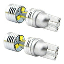 2Pcs 912 921 W5W T10 30W 6Led Car Width Lamp Reading Light License Plate Li