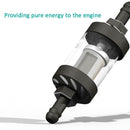 Motorcycle Metal Oil Fuel Filter Modification Parts Detachable Glass Fuel Filter