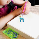 5pcs DIY Full Drill Special Shaped Diamond Painting Key Ring Christmas Gift