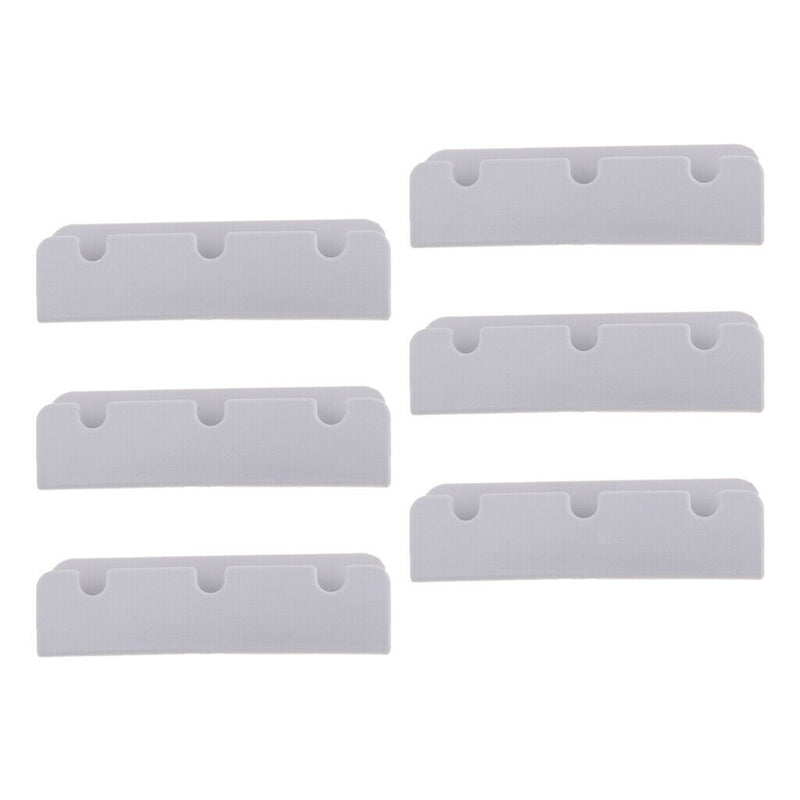 6x PVC Boat Seat Hook Clips Brackets Parts For Inflatable Dinghy Yacht